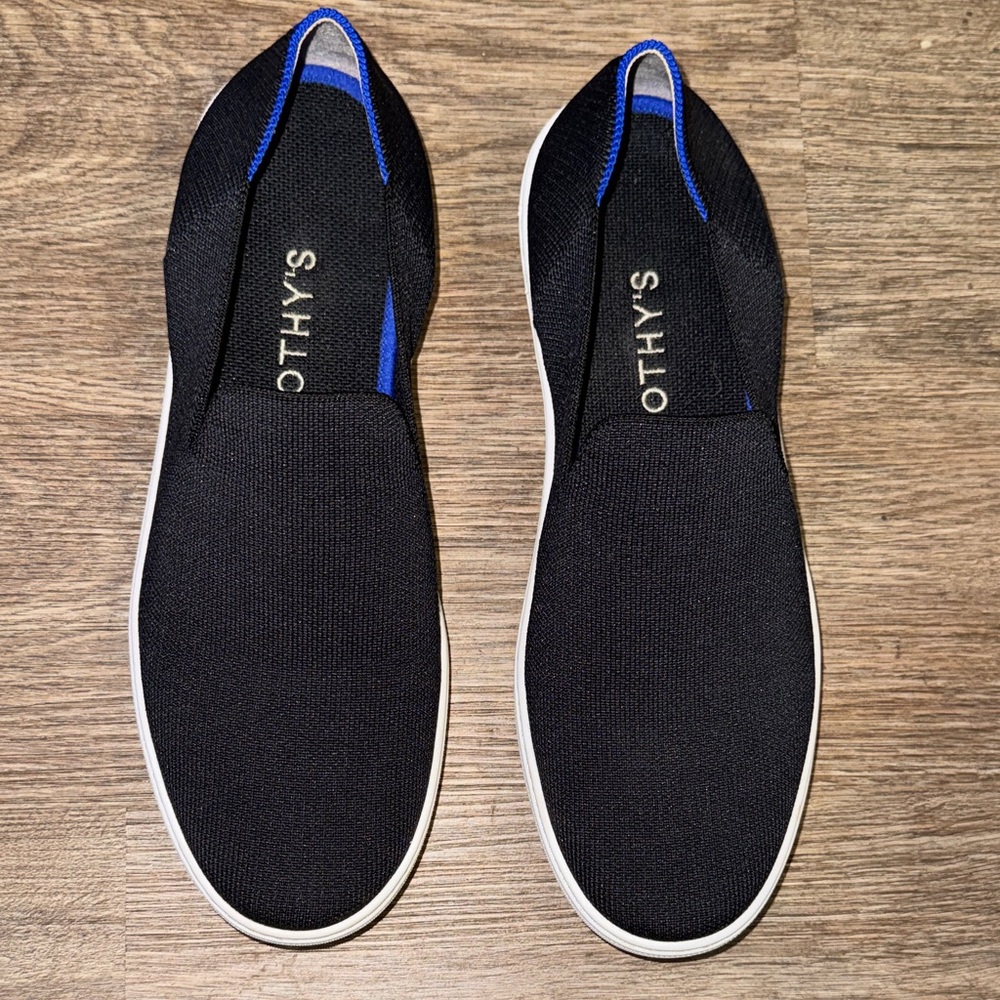 The Original Slip On Sneaker in Black Solid size - 12